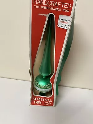 Vintage Bradford Green Tree Topper • $19.99