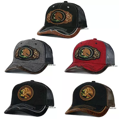 MEXICAN Hat Western Style MEXICO Aguila Eagle Trucker Mesh Snapback Baseball Cap • $13.85