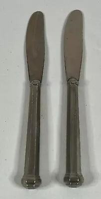 X2 Vintage Gorham OCTETTE Pewter Butter Knife 6 1/2  Long ~ Nice Lot • $14.99