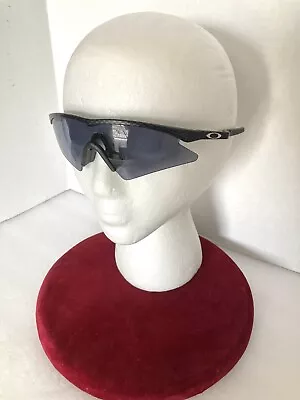 Vintage Oakley Black Mumbo Mens Sunglasses Frame Black Iridium Lens 90s RARE • $200