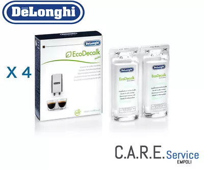 $44.03 • Buy Descaler Natural Coffee Maker Delonghi Ecodecalk 4 Packs For 2 100 ML