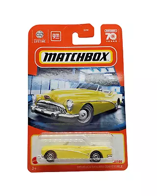 2023 Matchbox 1953 Buick Skylark Convertible #32 Yellow • $3.80