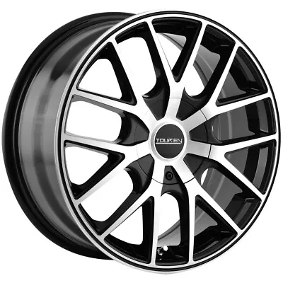 Touren TR60 18x8 5x112/5x120 +40mm Black/Machined Wheel Rim 18  Inch • $165.99