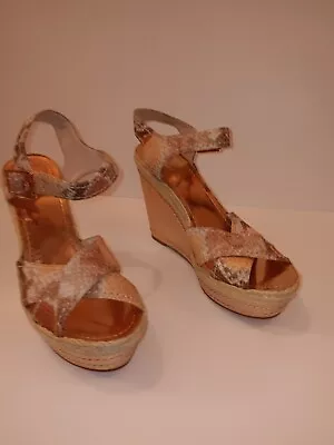 Women's Vince Camuto Wedges- Size 9 Multi Color- Rose Gold • $29.99