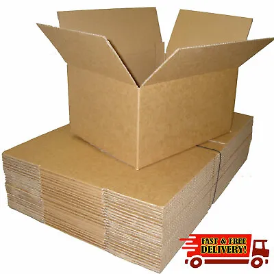 Single Wall Boxes - New High Quality Postal Mailing Cardboard Packing Cartons • £169.80