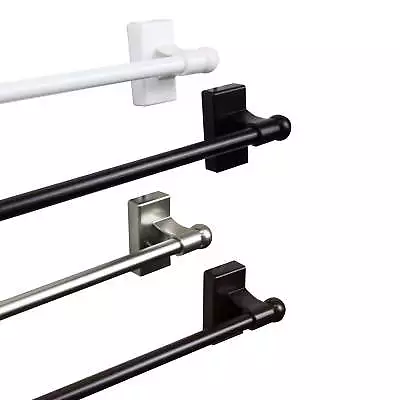 Adjustable 17  To 30  Magnetic Curtain Rod - White • $22