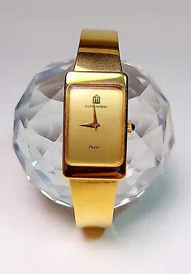 Goldtone Ladies Wristwatch By Michel Herbelin 2667 • $101.05