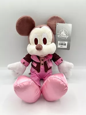 Disney 11  Pink Valentine's Day Mickey Mouse Plush  2023 New With Tags • $24.95