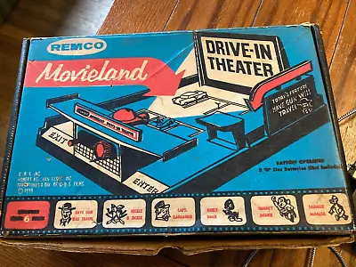 Vintage Remco Movieland Drive In Theater In Box! • $199.99