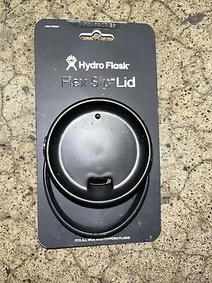 NEW Hydro Flask Wide Mouth Flex Sip Lid Black Durable Strap Fits OEM Leak Proof • $14.99