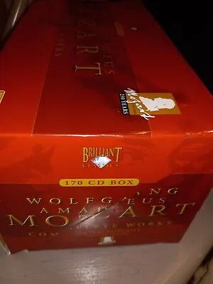 Wolfgang Amadeus Mozart Complete Works -170 CD Box Set -  Cds Missing • $45.99