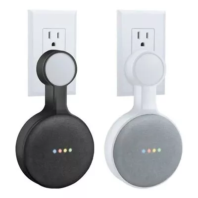 Outlet Wall Mount Stand Hanger Holder For Google Home Mini Smart Speaker NEW • $22.57