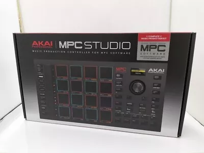 AKAI Professional MPC STUDIO Black Music Production Controller Sampler Used • $189.98