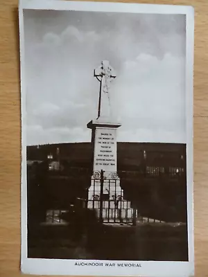 War Memorial Auchindoir Aberdeenshire • £5