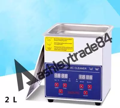 2L Industry Jewelry Ultrasonic Cleaner Dental Digital Time Heater 60W • $188.04