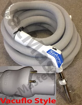 $197.99 • Buy Vacuflo 30' TurboGrip Low Voltage Central Vacuum Hose W/ Hose Sock 7352-30-HS