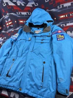$269.99 • Buy Official Team Canada Olympic Jacket Columbia Ski Team Parka Coat Omni-tech Sz L