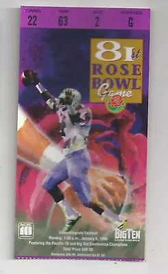 1995 Penn State Oregon Rose Bowl Original College Football Ticket Stub • $10.99