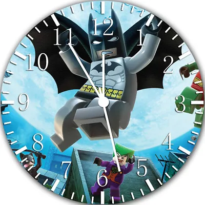 Lego Batman Frameless Borderless Wall Clock Nice For Gifts Or Decor Y44 • $38.24