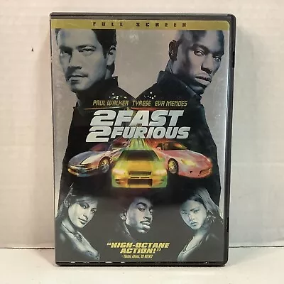 2 Fast 2 Furious (Full Screen) DVD MULTIPLES SHIP/FREE! • $1.99