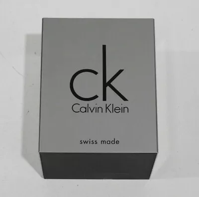 Calvin Klein Men's K2A27920 Basic Analog Display Swiss Quartz Grey Watch • $149.99