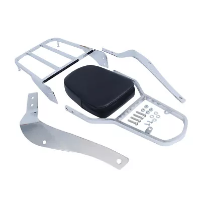 $47.99 • Buy Sissy Bar Backrest Luggage Rack Fit For Suzuki Intruder/Volusia VL800 2001-2012