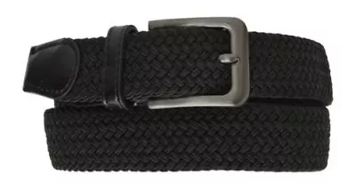 Marshal Wide Men's Elastic Stretch Belt Metal Buckle Belt Casual Golf Belt • $9.99