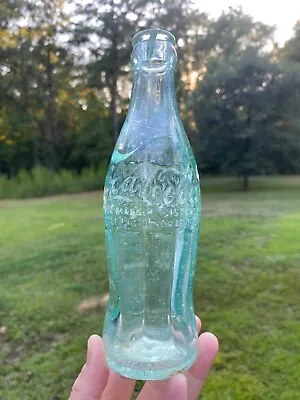 Aqua Meridian Miss/ Mississippi 1915 Hobbleskirt Coca Cola Soda Bottle • $25