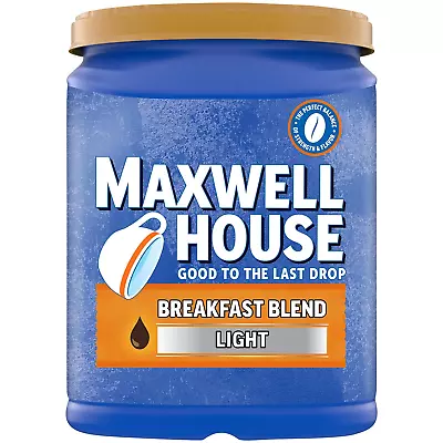 MAXWELL HOUSE Breakfast Blend Ground Coffee 38.8 Oz Canister • $12.29