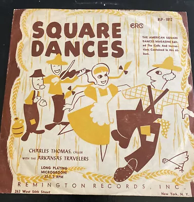 Remington RLP 1012 33 Square Dance The Arkansas Travelers With Caller 8 Songs  • $12.99