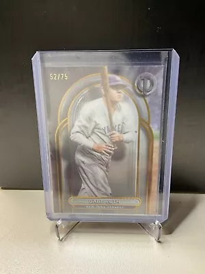 Babe Ruth- 2024 Topps Tribute -gold 52/75- New York Yankees • $3.99