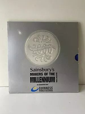 Collectible Sainsburys Makers Of The Millennium Guinness World Records Medals  • £20.99