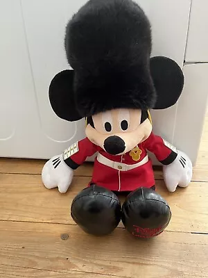 Mickey Mouse Disney Store Exclusive Palace Guard Plush • £5.75