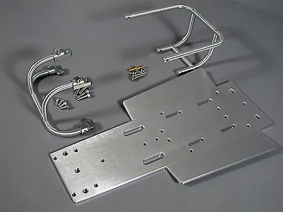 Aluminum Front & Rear Bumper Guard + Chassis Plate Tamiya 1/10 Sand Scorcher • $204.02