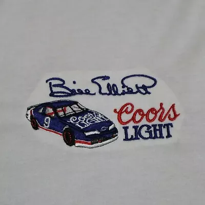 Vintage Bill Elliott Coors Motorcraft Racing Large Polo NASCAR #9  • $23.47