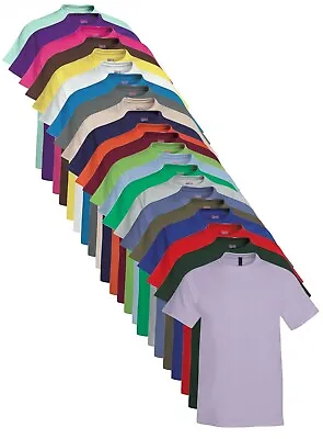 £13.99 • Buy Hanes USA Mens Plain Cotton Beefy Heavyweight Tee T-Shirt Tshirt S - 6XL