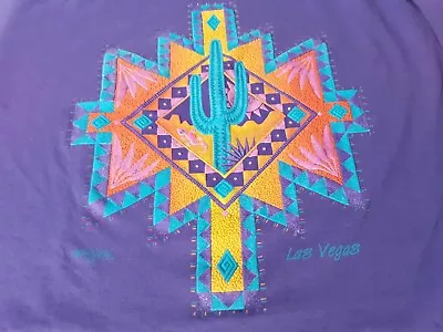 Vintage Las Vegas Nevada T-shirt Midriff Xl Nathan Richards 1992 Single Stitch  • $14.99