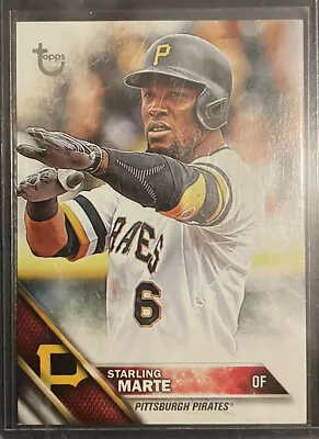 2016 Topps Vintage Stock SP Starling Marte #’d 48/99 Pirates • $7.99