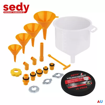 $29.99 • Buy 19Pcs Radiator Coolant Filling Funnel Kit Spill-Proof Car Cooling Refill Tools