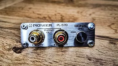 Pioneer PL-570 PL570 Turntable Signal Connector High Quality RCA SIGNAL CONNECT • $109.87