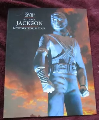 Michael Jackson Official HIStory Tour Book Program No Promo 1996 • $20.23