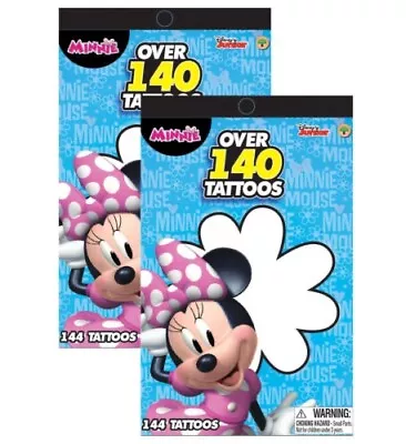 Disney Disney Junior Minnie Mouse Bowtique Over 140 Temporary Tattoos Booklets ( • $7.99