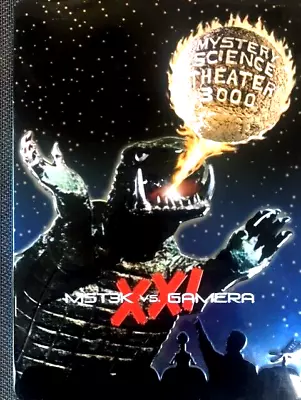 MST3K VS GAMERA (5 Film Collection DVDs Collectible Tin) W/ Features & Art Cards • $73