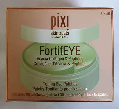 £15.75 • Buy Pixi FortifEYE Toning Eye Patches 30 Pairs / 60 Patches + Spatula