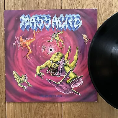 Massacre “From Beyond” - Death Metal Vinyl - 1991 - Earache Records • $124.31