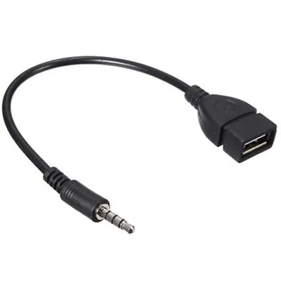 $1.69 • Buy Audio AUX Jack 3.5mm Male To USB 2.0 Type A Female OTG Converter Adapter Cable