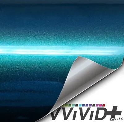 VVivid 2019 VVivid+ Nightshade Goblin Blue Vinyl Car Wrap Film | V250 • $1.99