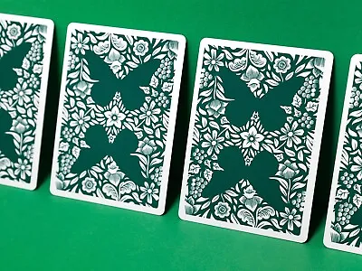 Butterfly Workers MARKED Playing Cards By Ondrej Psenicka (GREEN) • £16.99