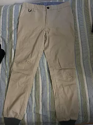 Kith Mercer Pants Jogger ‘Khaki’ Size 28 Cotton Pants • $100