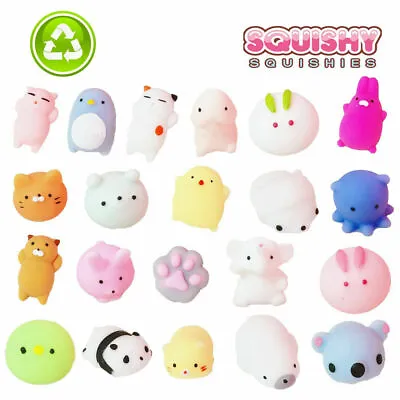 $27.90 • Buy 10/50PCS Cute Animal Squishies Kawaii Mochi Squeeze Toys Stretch Stress Squishy